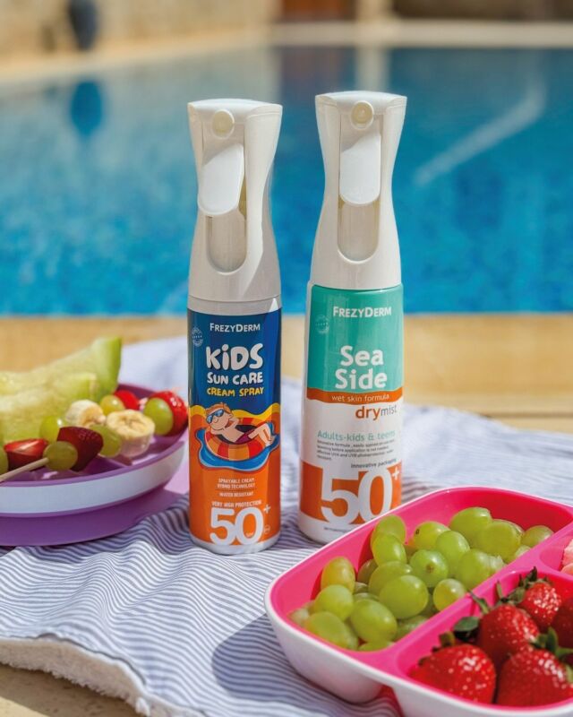 Spray ή κρέμα; Και τα δύο!

Το Kids Sun Care Cream Spray SPF 50+ σε μορφή ψεκάσιμης κρέμας, με ειδική αντλία στοχευμένου ψεκασμού, μετατρέπει την κρέμα σε μικροσταγονίδια για ομοιόμορφη και ταχύτερη εφαρμογή & το Sea Side Dry Mist SPF 50+ χάρη στη Wet Skin Formula είναι ιδανικό για εφαρμογή και σε βρεγμένο δέρμα, χωρίς να χρειάζεται να προηγηθεί σκούπισμα.

Δύο πρακτικές επιλογές, μία κοινή υπόσχεση: υψηλή προστασία με μηδέν ταλαιπωρία.

🛒Θα τα βρεις με έκπτωση -35% με ένα κλικ στο Pharmasea

 🩷 Frezyderm Kids Sun Care Spray spf50+ 275ml
👉https://tinyurl.com/7c6r7rw9
💙Frezyderm Sea Side Dry Mist spf 50+ Αντηλιακό Mist 300ml
👉https://tinyurl.com/5y29a4bc

#frezyderm #summer2025 #seaside #kids #sunscreen